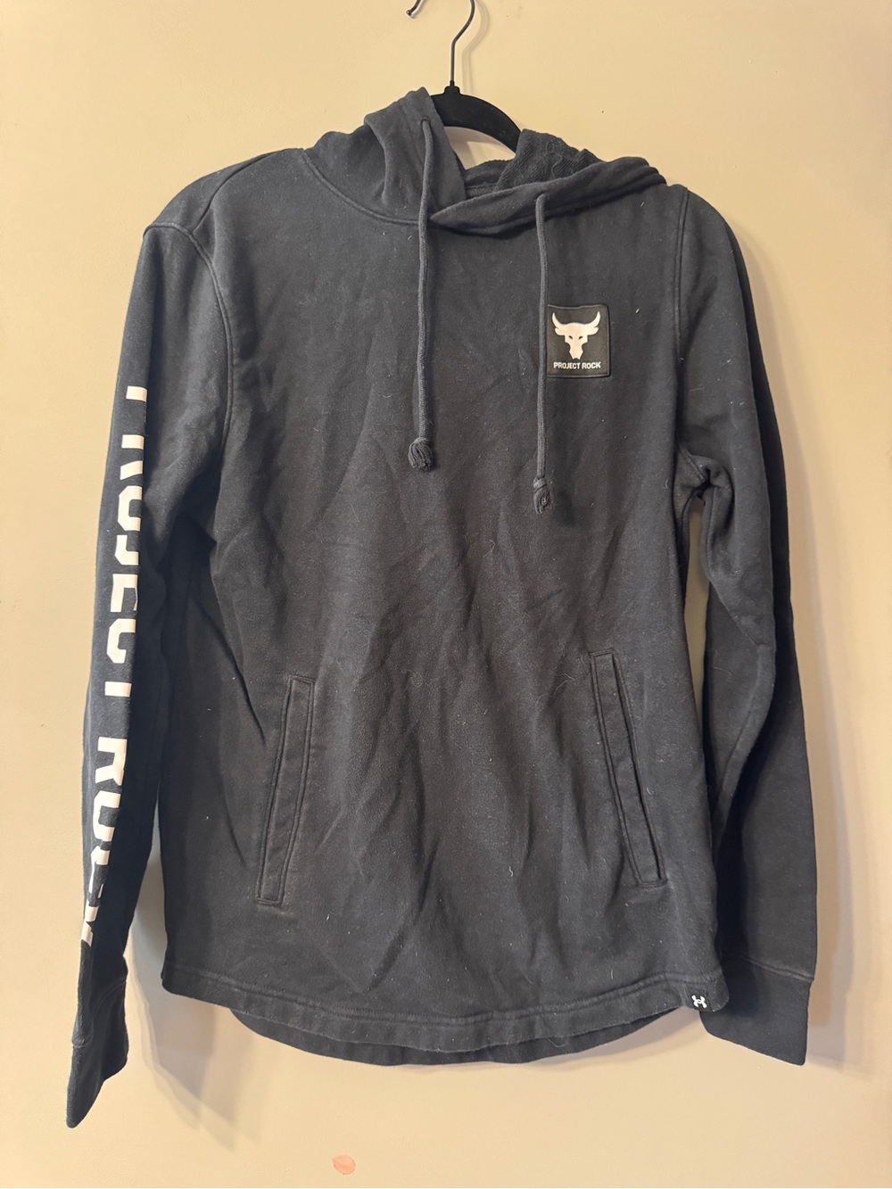 Under Armour | Project Rock black hoodie | S